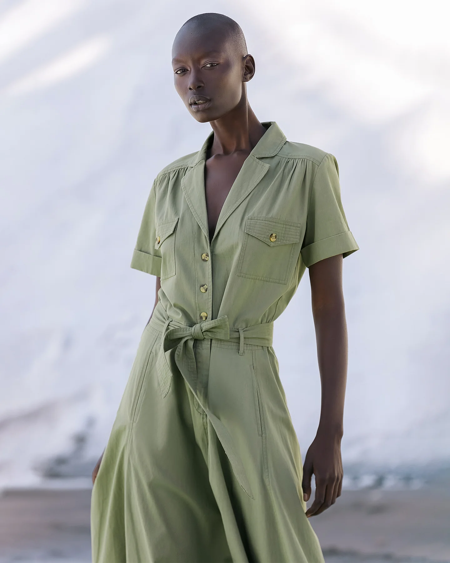 Robe Patrice - Vert - Image 2