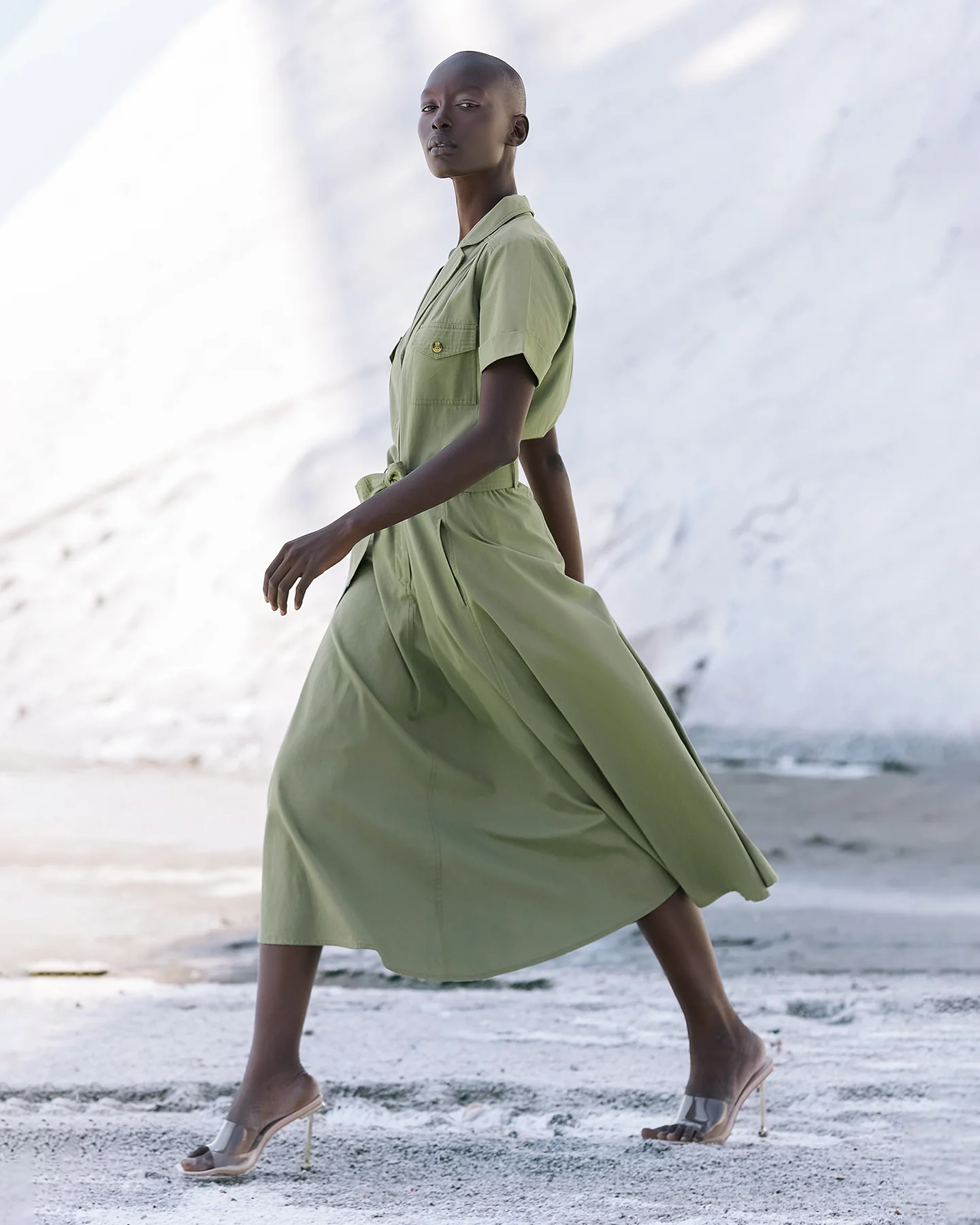 Robe Patrice - Vert - Image 4
