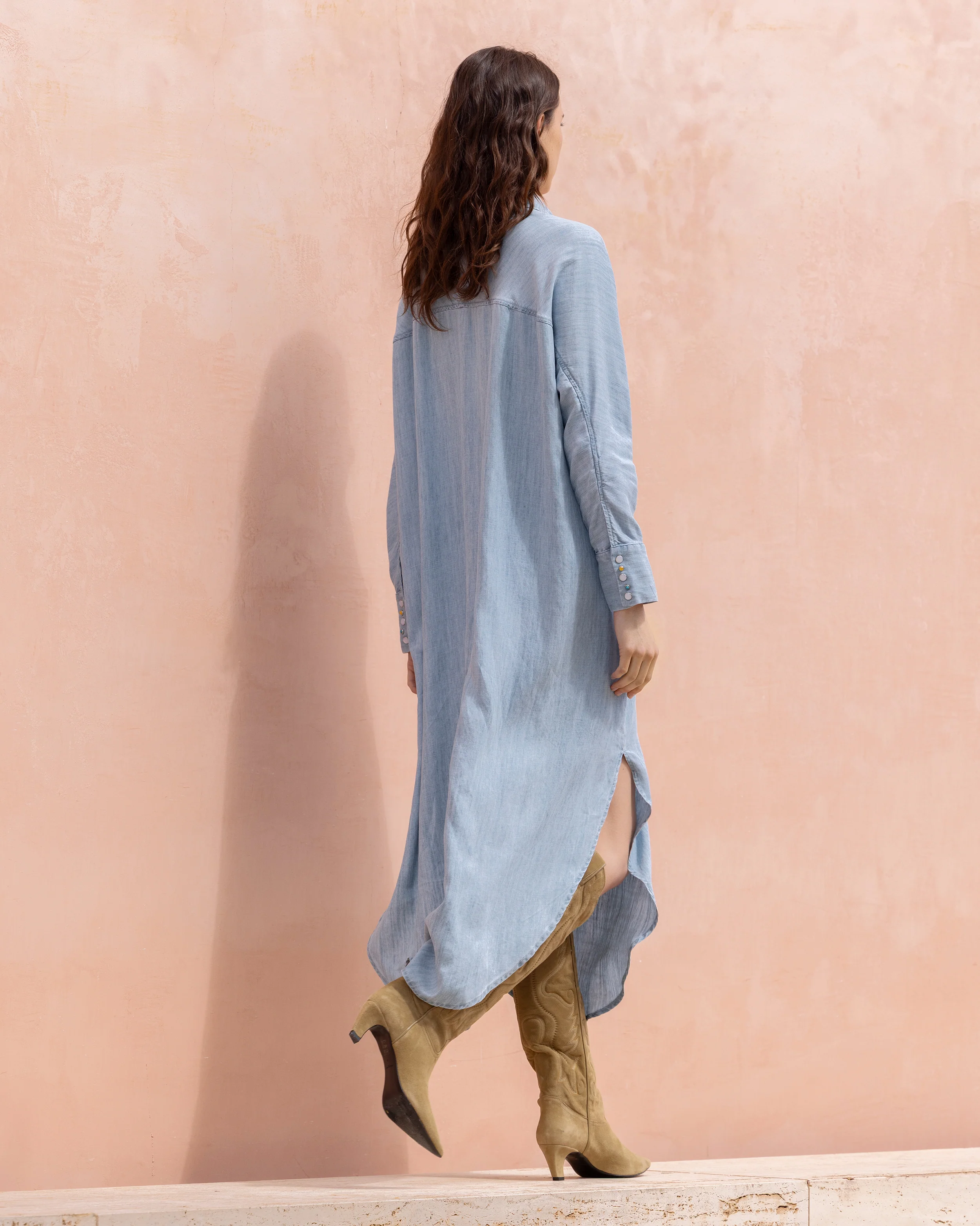 Robe Pina - Bleu - Image 5