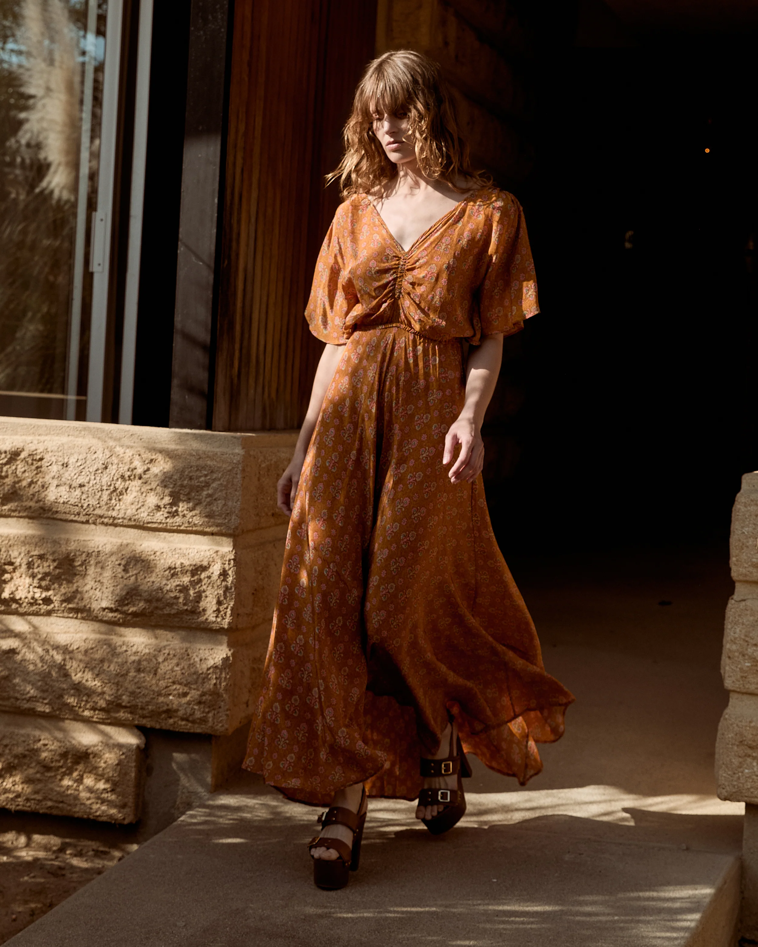 Robe Rebecca - Orange - Image 5