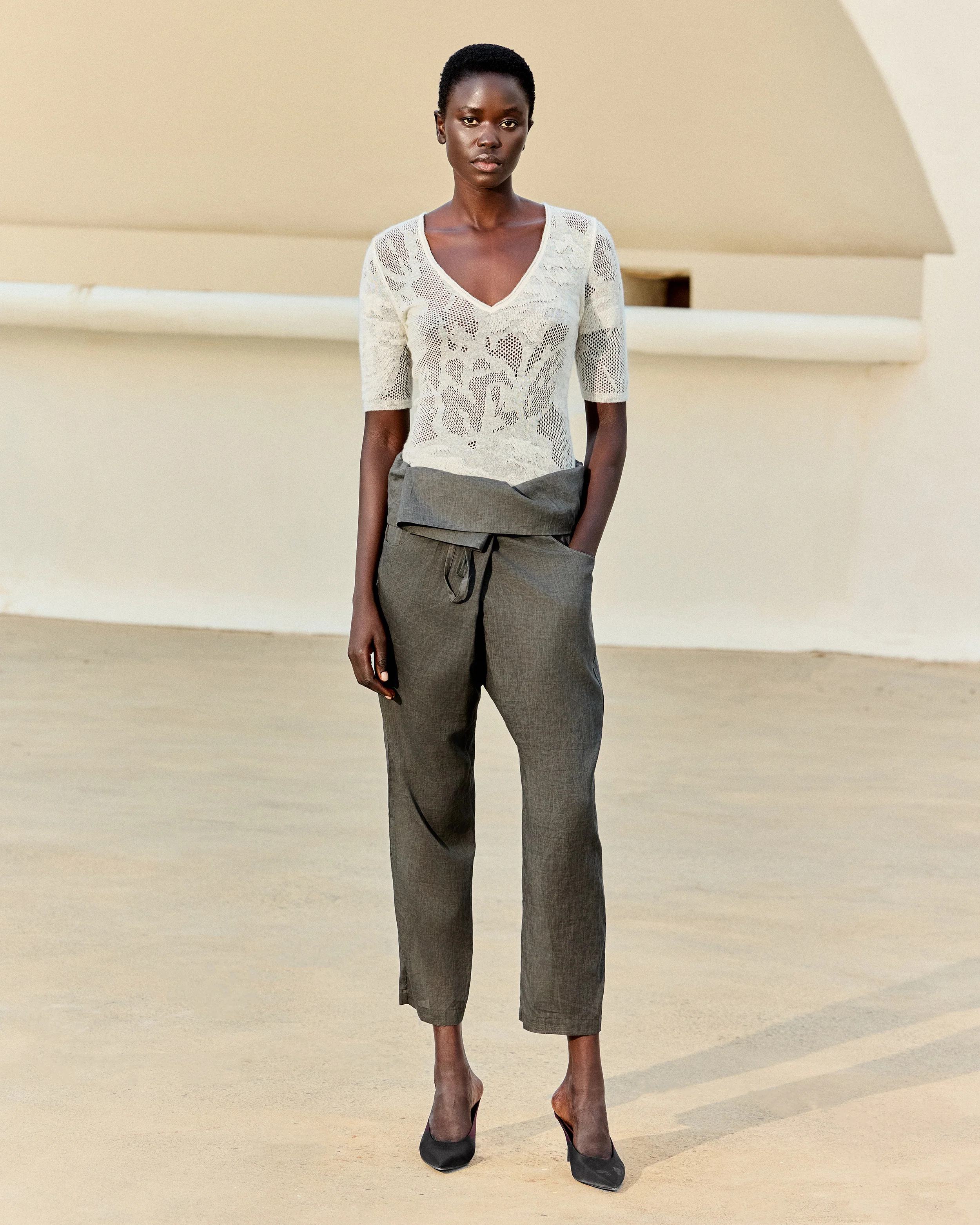 T-Shirt Apala - Ivoire - Image 4