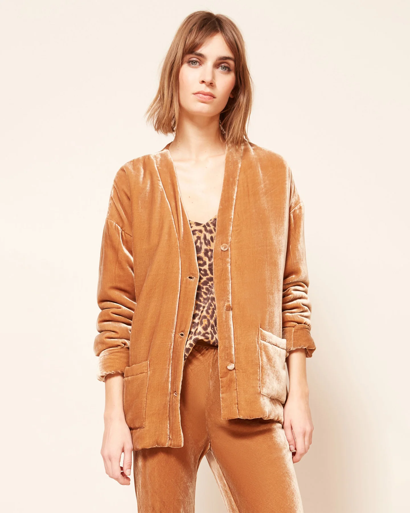 Veste Sucker - Nude - Image 2